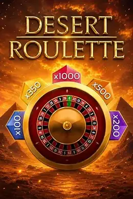 Stół na żywo Desert Roulette z prawdziwym krupierem